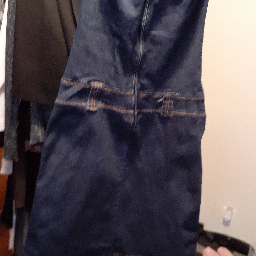 Denim Jean Skirt Dress